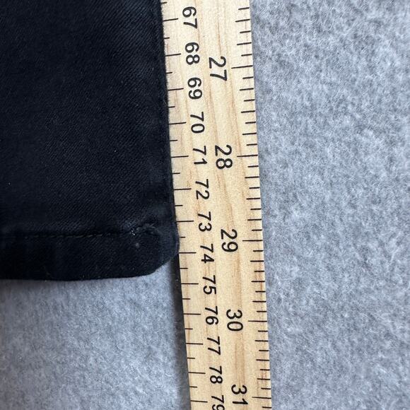 NYDJ Jeans Womens Size 8 Black Legging Straight Leg Mid Rise Slimming Stretch - Picture 8 of 9